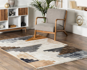 10' x 13' Vanita Transitional Southwestern Fringe Area Rug