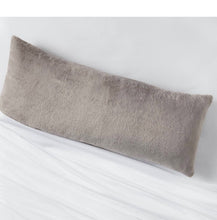 Load image into Gallery viewer, Plush Body Pillow Cover - Gray

