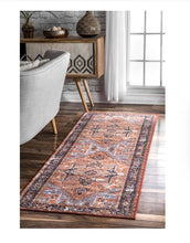 Load image into Gallery viewer, 2&#39; 8&quot; x 8&#39; Runner Sherita Distressed Persian Area Rug
