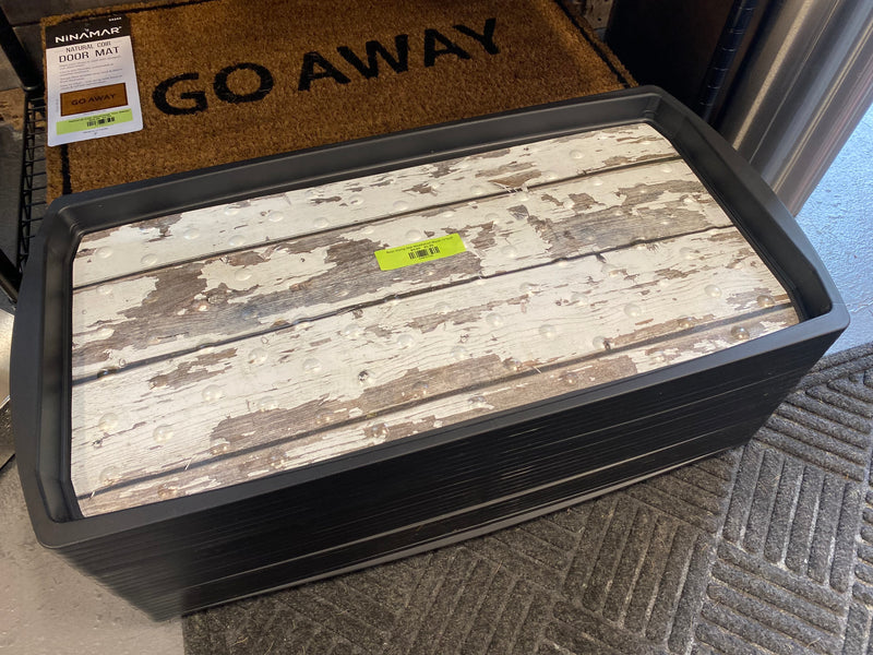 Boot Tray/Stomp Mat - Weathered Wood 15"X29"