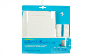 Wireless Step-Up Battery Doorbell With 2 Push Buttons