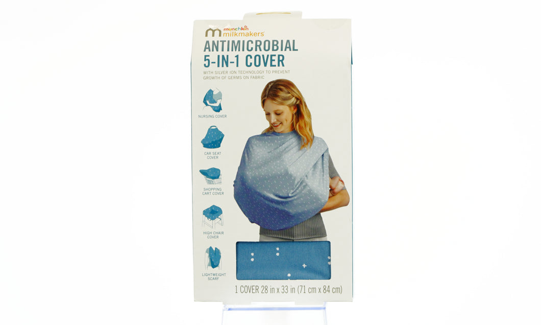 Antimicrobial 5-In-1 Nursing Cover - Hipsteria Dots