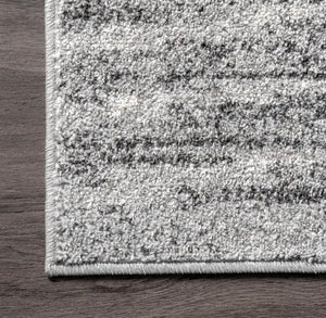 12' x 15' Ripple Waves Area Rug - grey