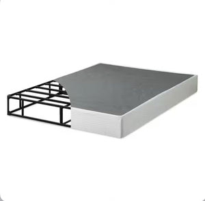 King 9" Metal Smart Box Spring with Quick Assembly Gray - Zinus