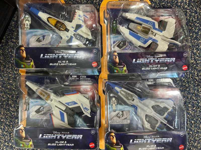 Disney Pixar Lightyear Hyperspeed Series Vehicles with Mini Figures - Variety