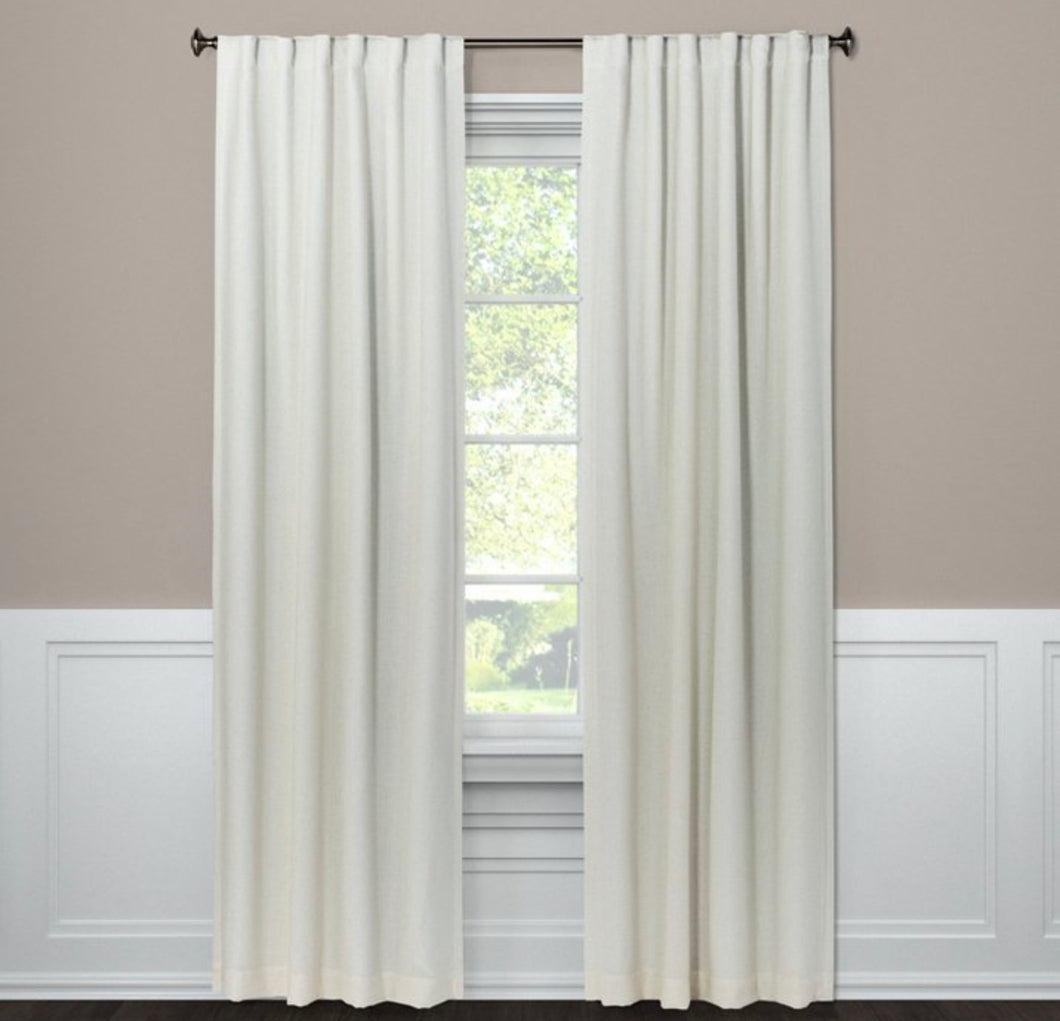 95”x50” Aruba Linen Blackout Curtain Panel - Variety