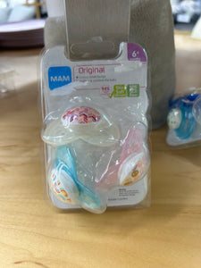 3pk. MAM 6M+ Pacifier - Variety