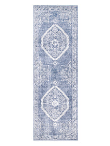 2' 8" x 8' Vintage Persian Distressed Isla Runner Rug