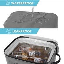 Load image into Gallery viewer, AKASO 12L Soft Cooler Bag for 24 Cans - Gray
