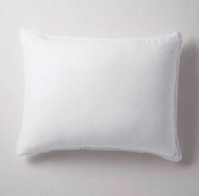 Load image into Gallery viewer, 26 x 34 King Euro Heavyweight Linen Blend Throw Pillow White
