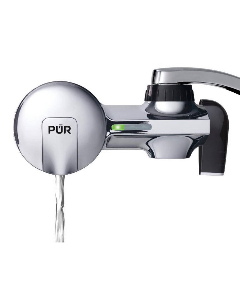 PUR PLUS Faucet Horizontal Mount Water Filtration System Chrome PFM400H