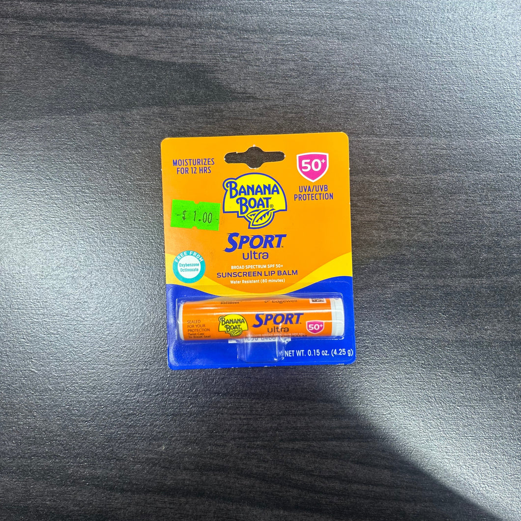 Banana Boat Sport Ultra Sunscreen Lip Balm - SPF 50+
