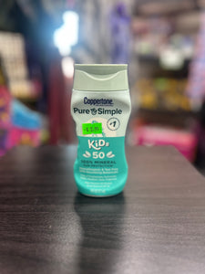 Coppertone Pure & Simple Kids Sunscreen Lotion - SPF 50
