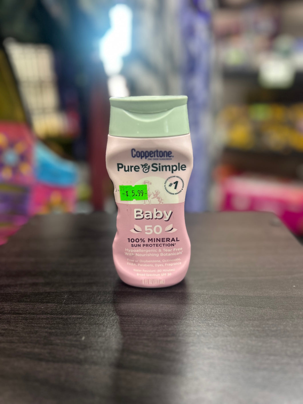 Coppertone Pure Simple Baby Sunscreen Lotion SPF 50 – FN