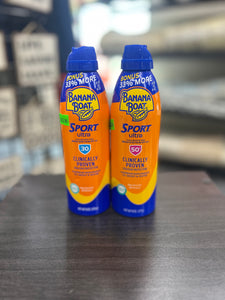 Banana Boat Sport Ultra Clear Sunscreen Spray (8 oz)