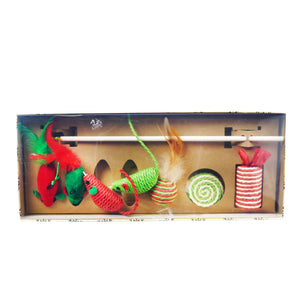 Cat Toy Holiday Gift Box