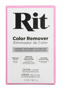RIT Color Remover Laundry Treatment & Dyeing Aid- 1-1/8oz