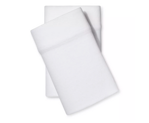 Standard Jersey Pillowcase Set White - 2pc.