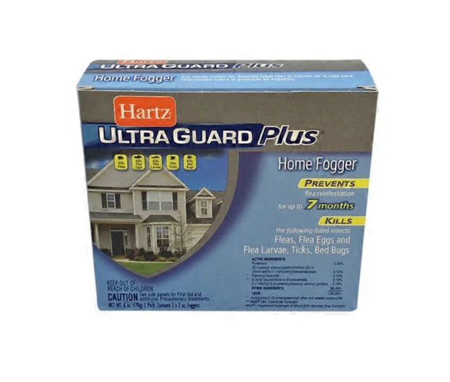 Hartz Fleas Ticks Mosquitoes Ultra Guard Plus Home Fogger