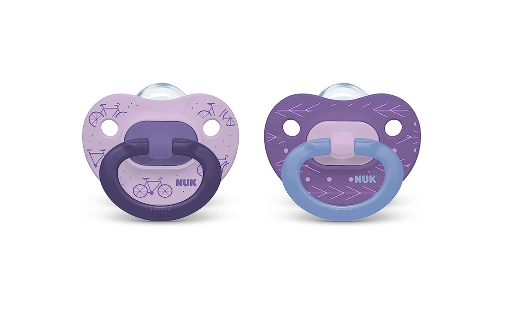 NUK Orthodontic Pacifier 2pk. Age 18-36 Months (Variety)