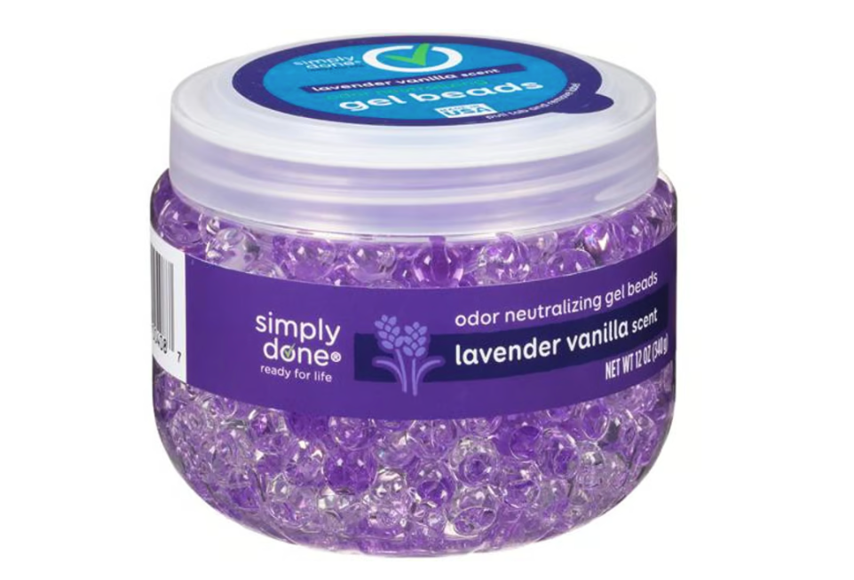 Simply Done Odor Neutralizing Gel Beads - Lavender Vanilla Scent 12oz.