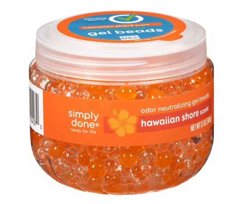 Simply Done Odor Neutralizing Gel Beads -Hawaiian Shore Scent 12oz.