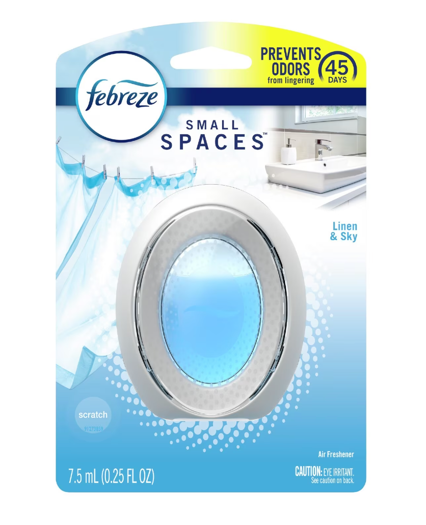 Febreze Small Spaces Linen & Sky Scent (Single Pack)