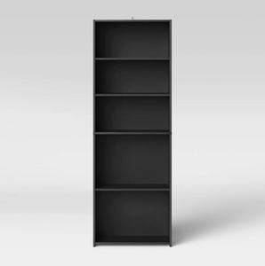 5 Shelf Bookcase - Black - NEW IN BOX*