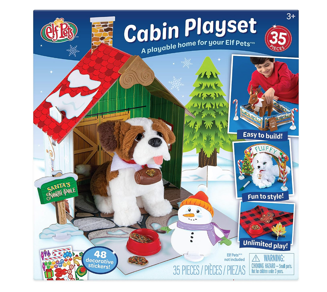 The Elf on the Shelf Cabin Playset