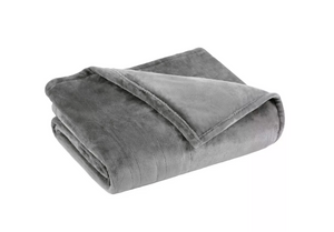 Twin Heated Blanket - Gray