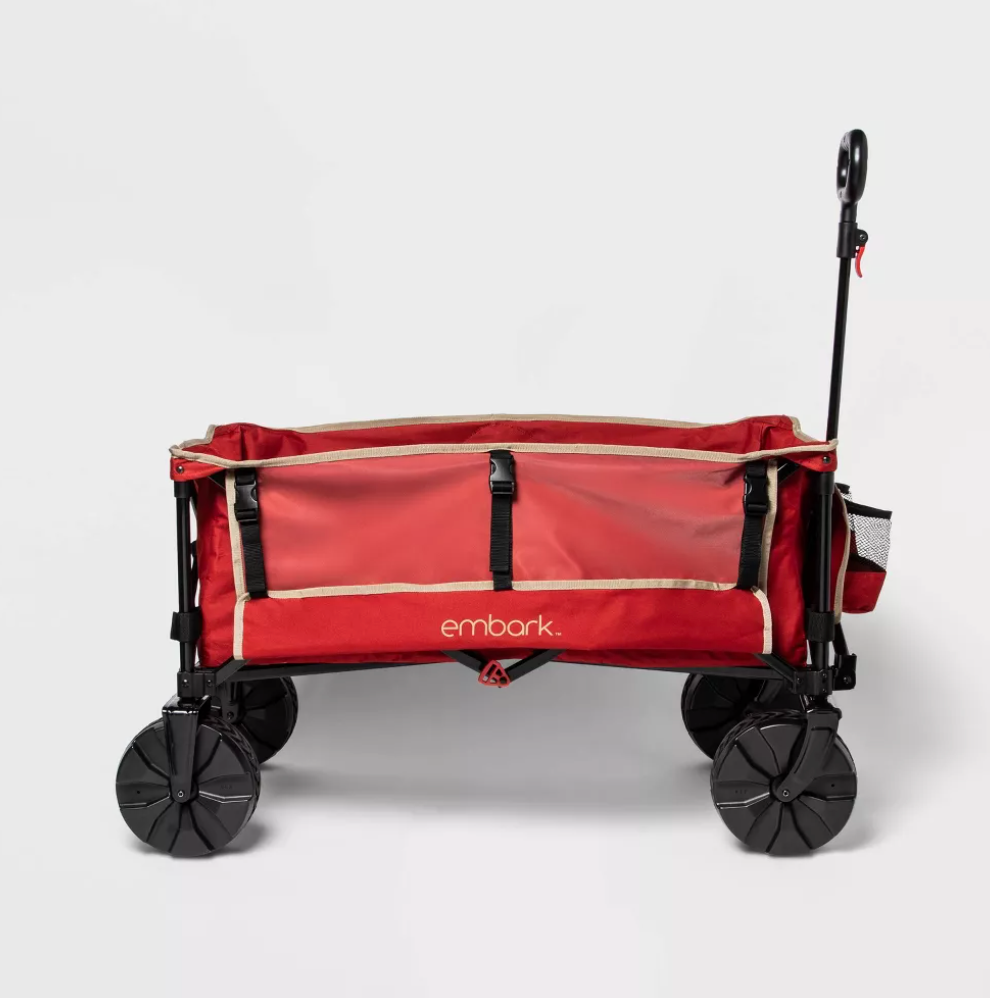Embark Deluxe Quad Wagon - Red