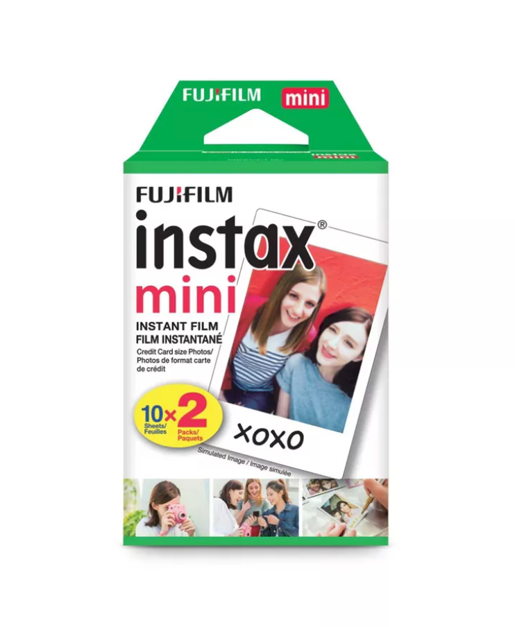 Fujifilm Instax Mini Instant Film Twin Pack - White (16437396)