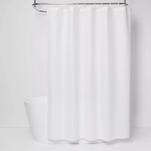 Load image into Gallery viewer, Waffle Weave Shower Curtain White
