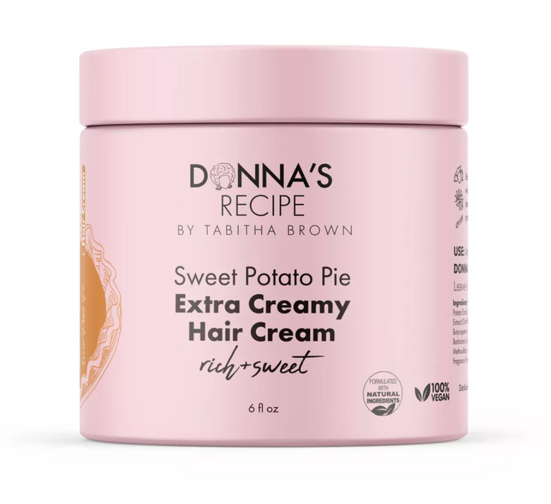 Donna's Recipe by Tabitha Brown Sweet Potato Pie Extra Creamy Hair Cream