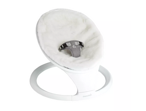 Munchkin Premium Ultra-Soft Faux Fur Baby Swing Cover  - White