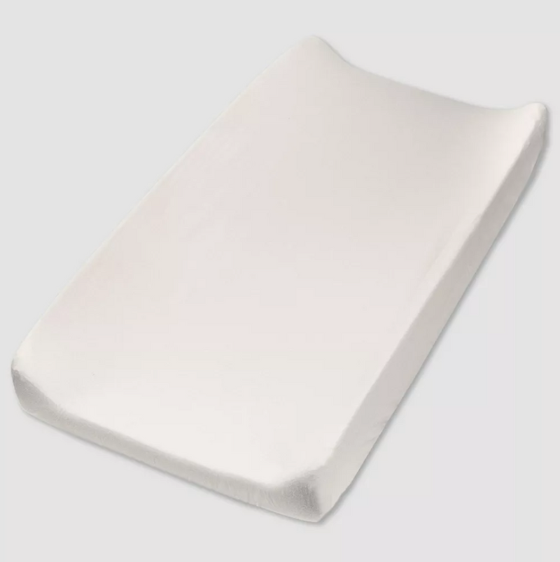 Honest Baby Organic Cotton Changing Pad Cover - Sugar Swizzle/Ivory