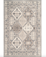 Load image into Gallery viewer, Vintage Tile Becca Area Rug Grey 3'x5'
