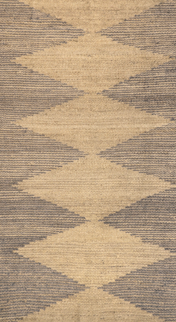 Dori Tribal Easy-Jute Machine Washable Area Rug Natural 2' 6" x 8'