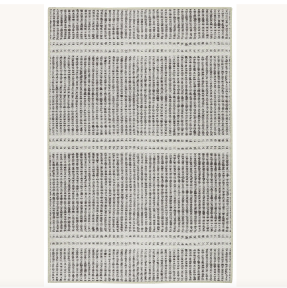 Samson Machine Washable Rug Black/White 4x6