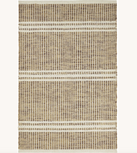 Load image into Gallery viewer, Malta Handwoven Wool Rug Natural 2&#39;x3&#39;
