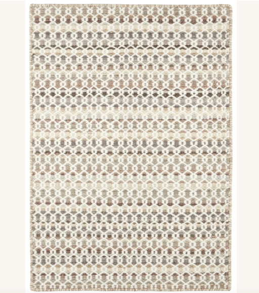 Poppy Handwoven Wool Rug Natural 3'x5'
