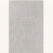 Load image into Gallery viewer, Honeycomb Ivory/Grey Woven Wool Rug 8x10 Gray
