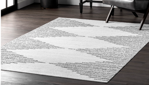Yori Diamond SplashGuard Machine Washable Rug 9' x 12'