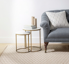 Load image into Gallery viewer, Bare Handwoven Cotton Rug Natural 4&#39;x6&#39;
