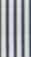 Load image into Gallery viewer, Awning Blue/White Vertical Stripe Machine Washable Rug Runner 2&#39;6&quot;x8&#39;
