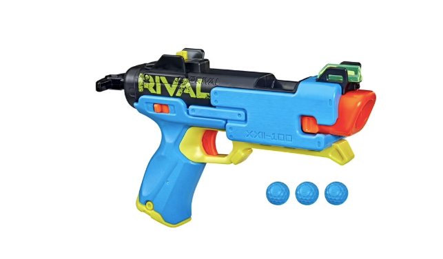 Nerf Rival Fate XXII 100 Blaster with 3 Rounds For Outdoor