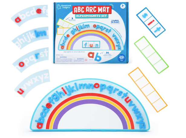 Educational Insights ABC Arc Mat AlphaMagnets® Set