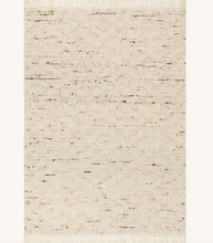 Load image into Gallery viewer, JuJu Tasseled Wool Rug Ivory 9&#39; x 12&#39;
