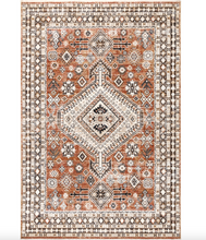 Load image into Gallery viewer, Vanesa Transitional Medallion Fringe Area Rug 8&#39; x 10&#39;2&quot;
