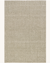 Load image into Gallery viewer, Melrose Checked Rug Cream/Green 3&#39;x5&#39;
